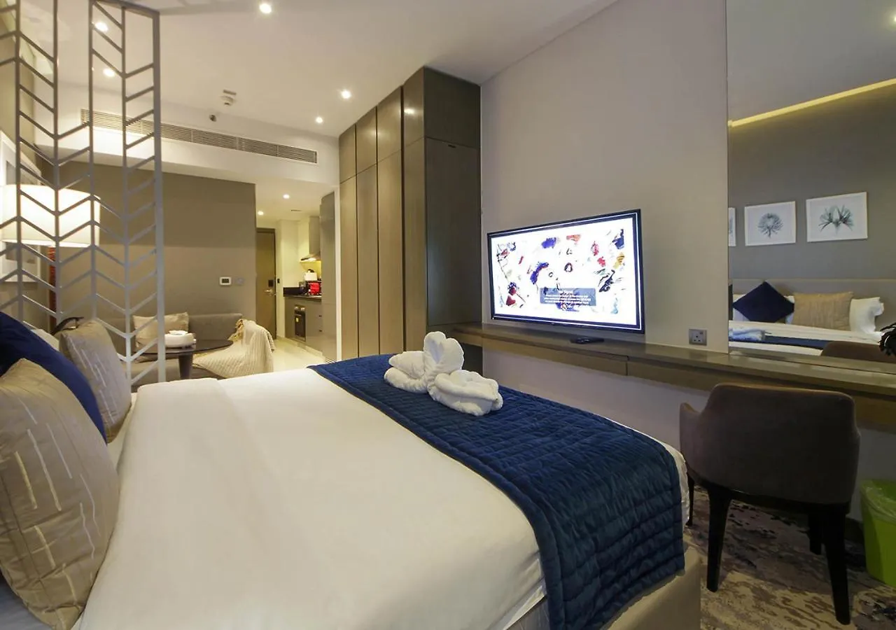 Apartment Cozy Apt In Damac Prive Gym & Pool Access Dubai United Arab Emirates